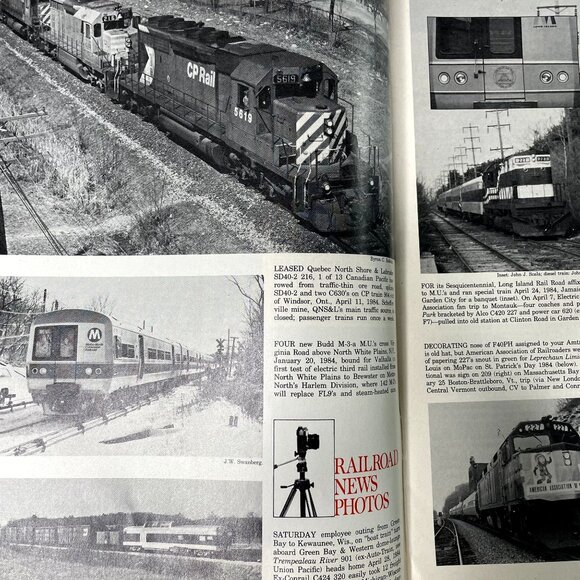 Trains Magazine of Railroading July 1984 u E LS Expanding Eddystone - Picture 4 of 6
